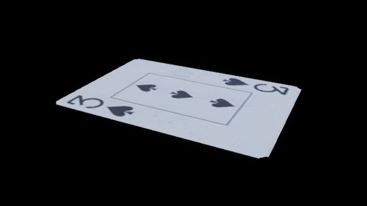 UE项目资源_模型资源_扑克牌019