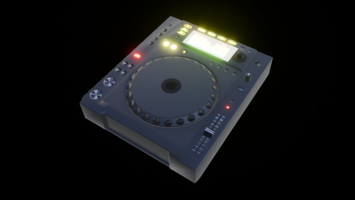 UE项目资源_模型资源_打碟机002