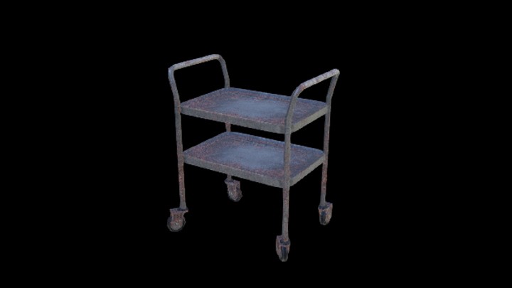 UE项目资源_模型资源_推车076