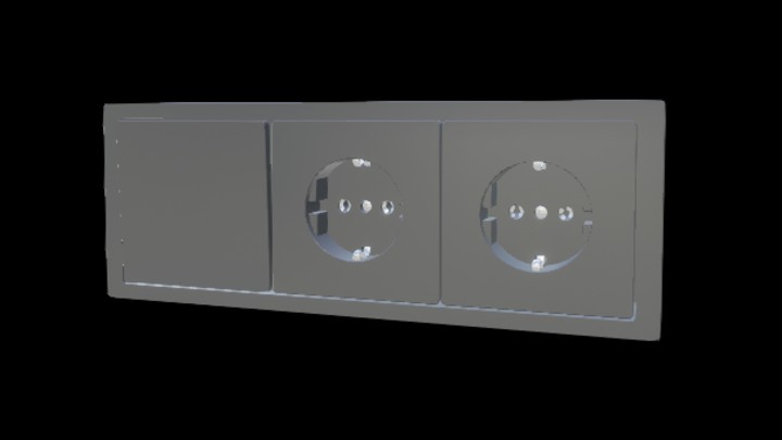 UE项目资源_模型资源_插座058