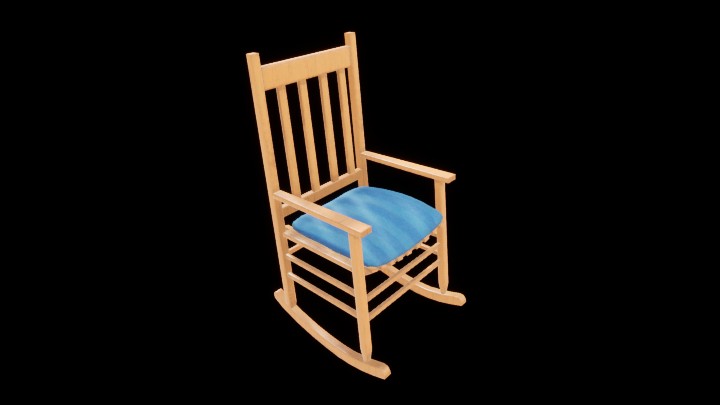 UE项目资源_模型资源_摇椅002