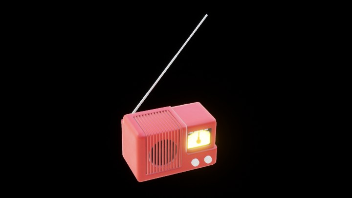 UE项目资源_模型资源_收音机036