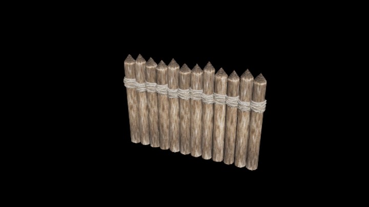 UE项目资源_模型资源_木围栏001