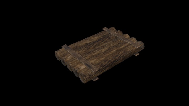 UE项目资源_模型资源_木围栏004