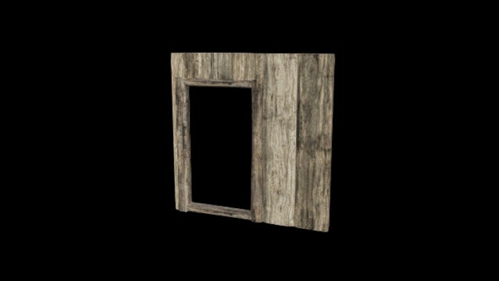 UE项目资源_模型资源_木墙007