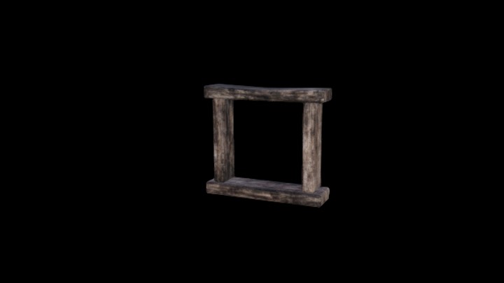 UE项目资源_模型资源_木框020