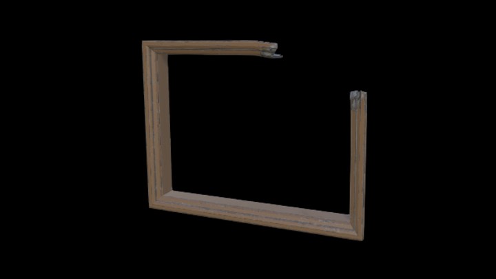 UE项目资源_模型资源_木框040