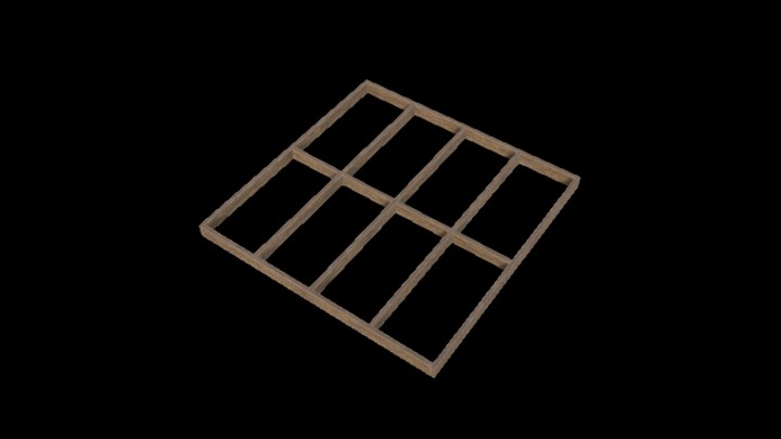 UE项目资源_模型资源_木框059