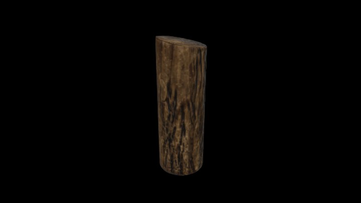 UE项目资源_模型资源_木桩026