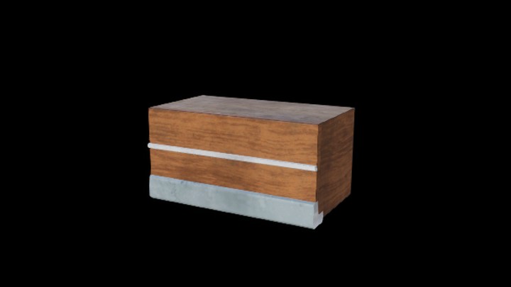 UE项目资源_模型资源_木梁010