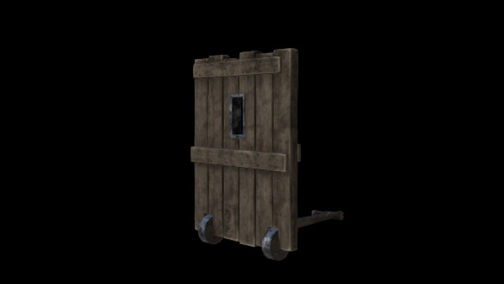 UE项目资源_模型资源_木门038