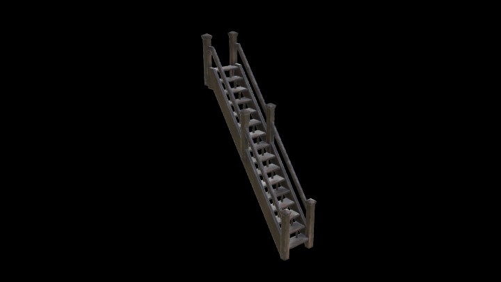 UE项目资源_模型资源_楼梯230