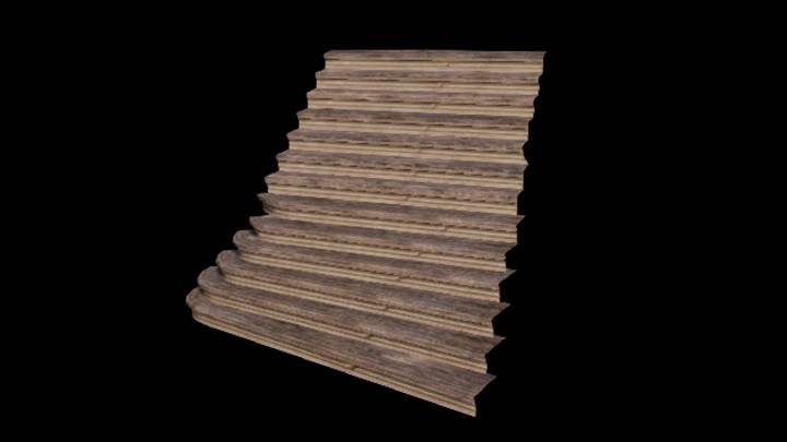 UE项目资源_模型资源_楼梯233