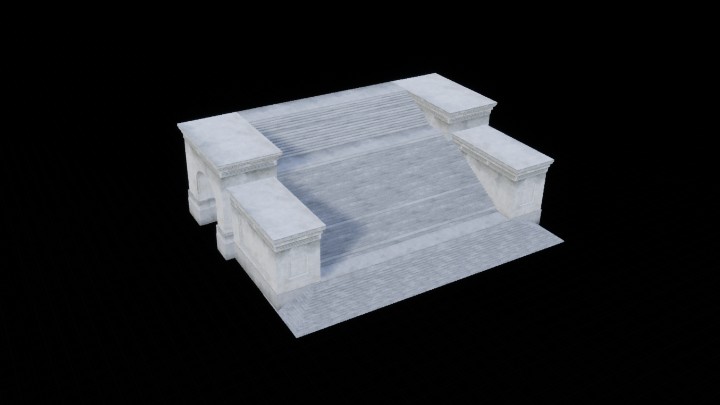 UE项目资源_模型资源_楼梯240