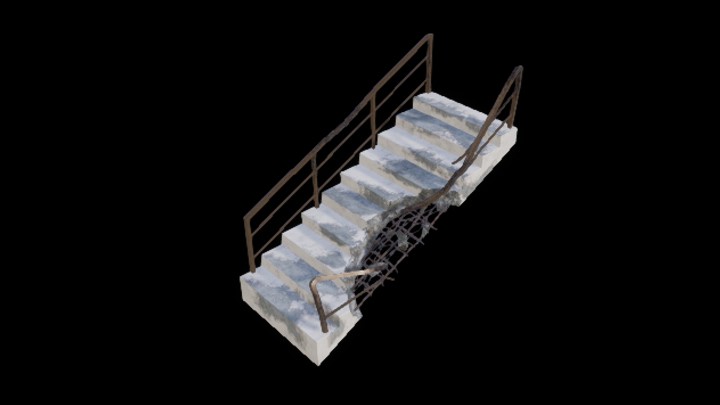 UE项目资源_模型资源_楼梯264