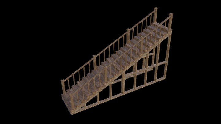 UE项目资源_模型资源_楼梯269