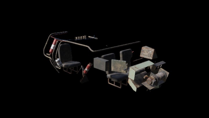 UE项目资源_模型资源_汽车组件016