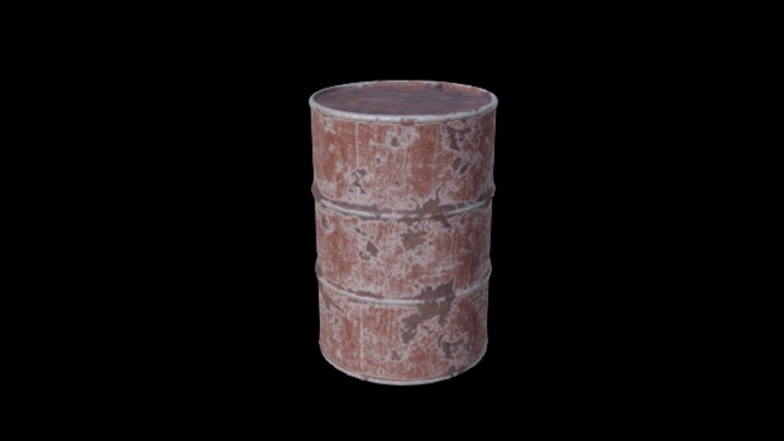 UE项目资源_模型资源_油桶124