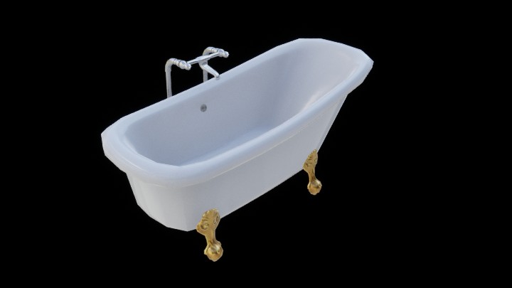 UE项目资源_模型资源_浴缸047