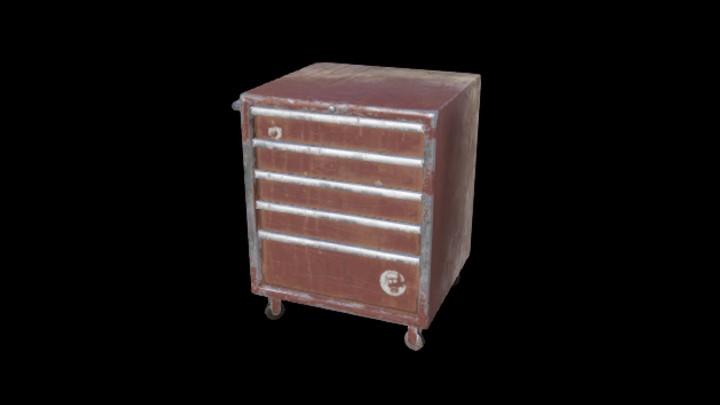 UE项目资源_模型资源_消防柜007