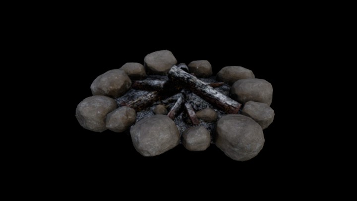 UE项目资源_模型资源_火堆043