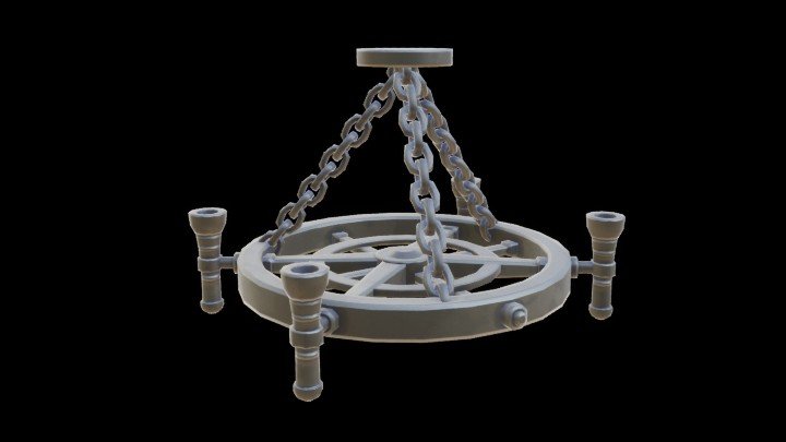 UE项目资源_模型资源_烛台085