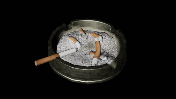 UE项目资源_模型资源_烟灰缸024