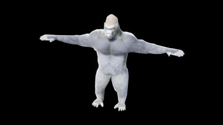 UE项目资源_模型资源_猩猩001