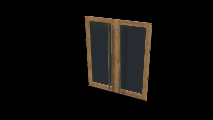 UE项目资源_模型资源_玻璃门014