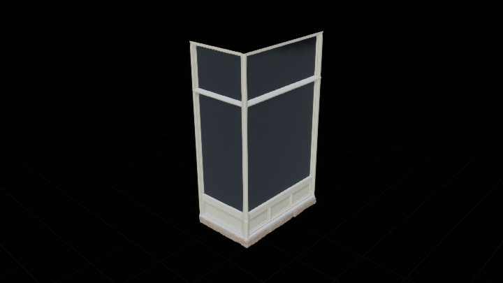 UE项目资源_模型资源_玻璃门021