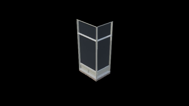 UE项目资源_模型资源_玻璃门022