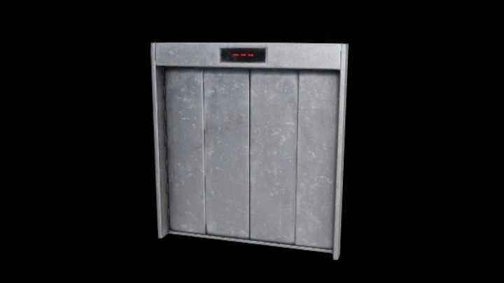 UE项目资源_模型资源_电梯门004