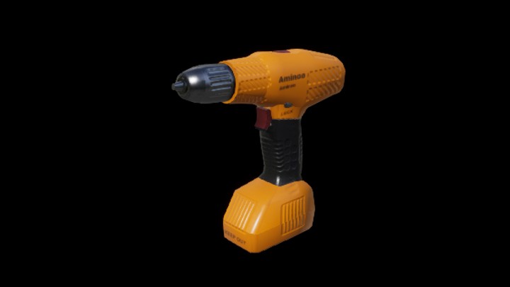 UE项目资源_模型资源_电钻006