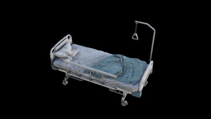 UE项目资源_模型资源_病床009