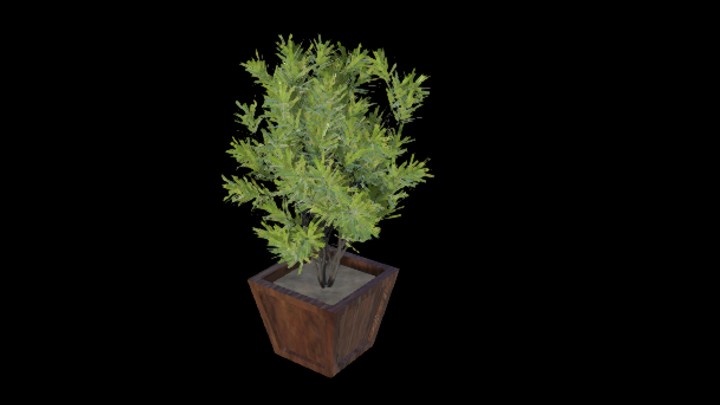 UE项目资源_模型资源_盆景008