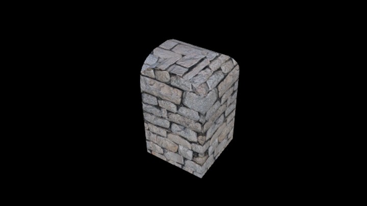 UE项目资源_模型资源_石墙145