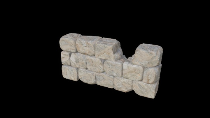 UE项目资源_模型资源_石墙147