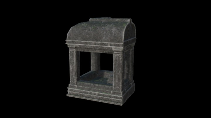 UE项目资源_模型资源_石头建筑004