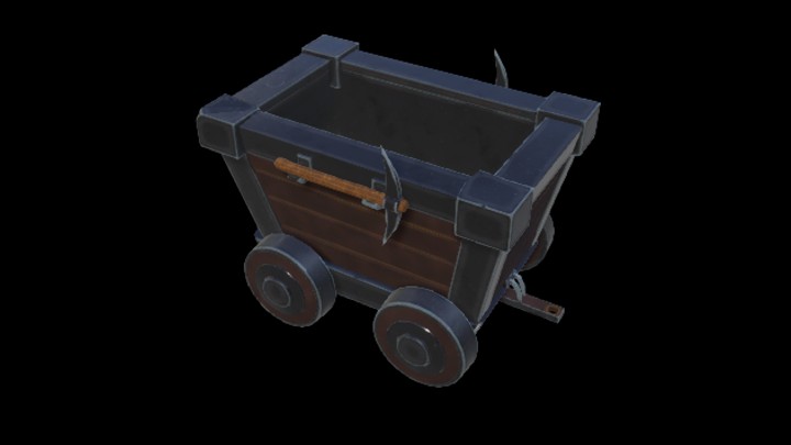 UE项目资源_模型资源_矿车005