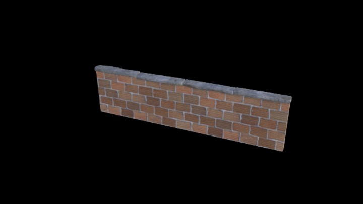 UE项目资源_模型资源_砖墙043