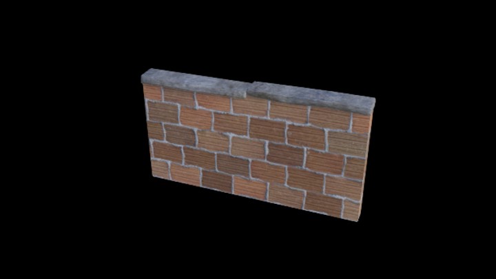 UE项目资源_模型资源_砖墙044