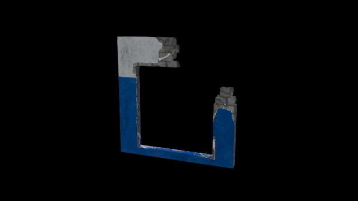 UE项目资源_模型资源_破损建筑结构029