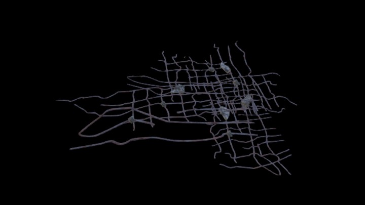 UE项目资源_模型资源_破损建筑结构062