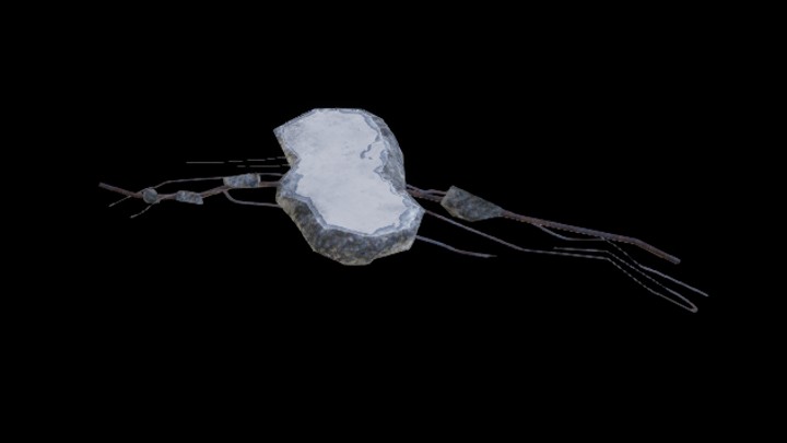 UE项目资源_模型资源_破损建筑结构063