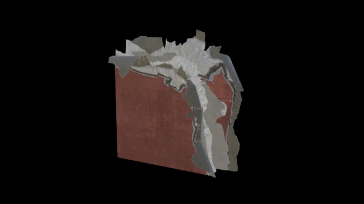 UE项目资源_模型资源_破损建筑结构115