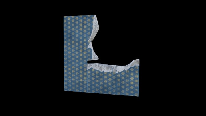 UE项目资源_模型资源_破损建筑结构213