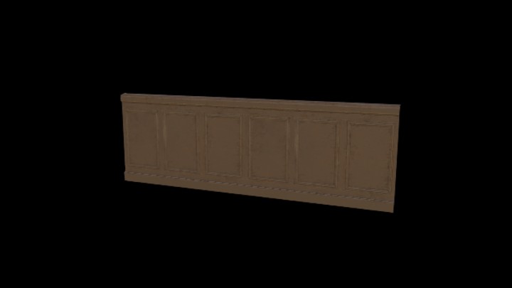 UE项目资源_模型资源_破木板009