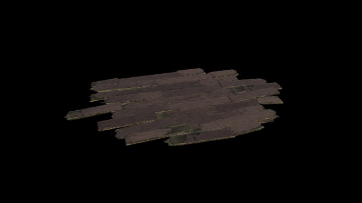 UE项目资源_模型资源_破木板029