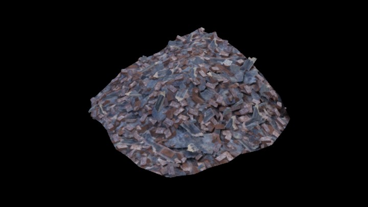 UE项目资源_模型资源_碎石堆016