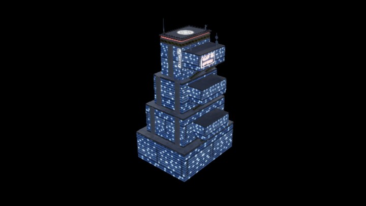 UE项目资源_模型资源_科幻建筑009